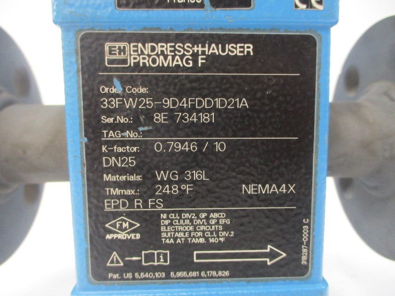 ENDRESS+HAUSER 33FW25-9D4FDD1D21A NSNP
