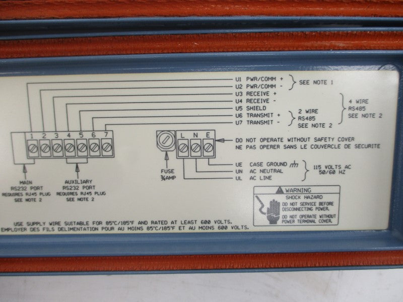 ROSEMOUNT 3402A1BE1 115V .5A NSNP