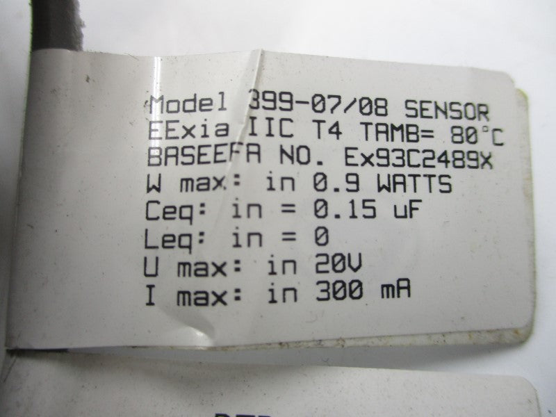 ROSEMOUNT 399-08 0399-08 20V REV. AM NSMP