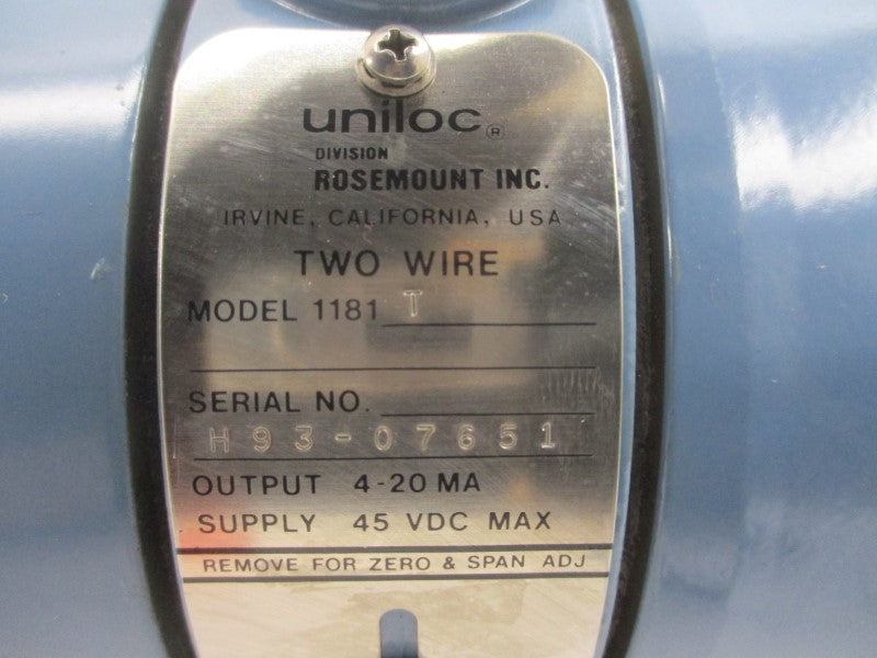 ROSEMOUNT 1181T 45VDC NSNP
