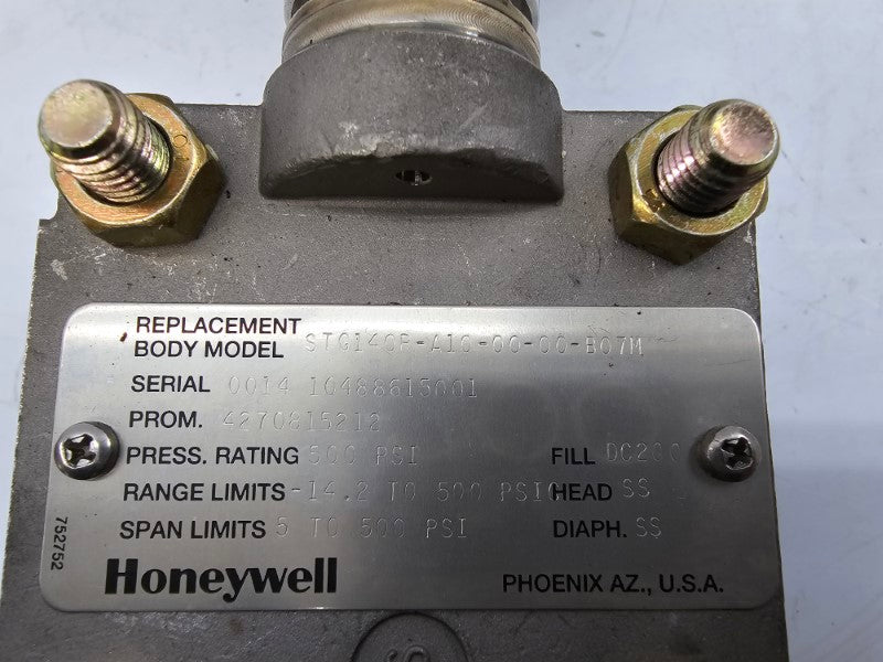 HONEYWELL STG140R-A10-00-00-B07M 11-42VDC 500PSI NSNP