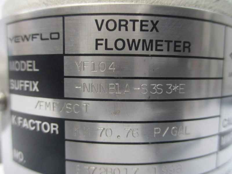 YOKOGAWA YF104-NNNB1A-S3S3*E/FMF/SCT NSNP