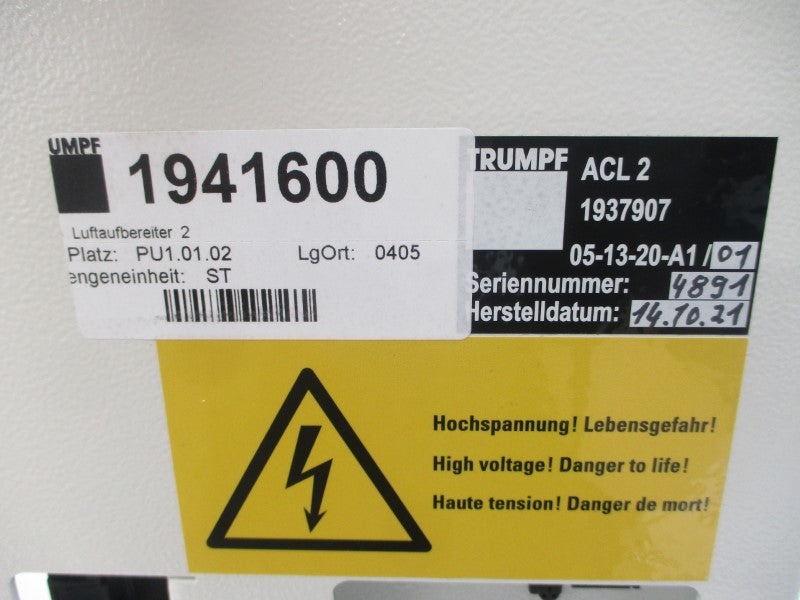 TRUMPF ACL2 05-13-20-A1/01 1937907 NSNP