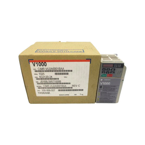 YASKAWA ELECTRIC CIMR-VU2A0001BAA 200-240VAC 1.1/0.7A REV. C NSMP
