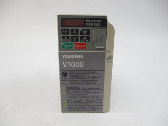 YASKAWA ELECTRIC CIMR-VU2A0006BAA 200-240VAC 7.3/5.8A REV. C NSMP