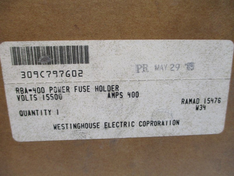 WESTINGHOUSE 309C797G02 400A NSMP