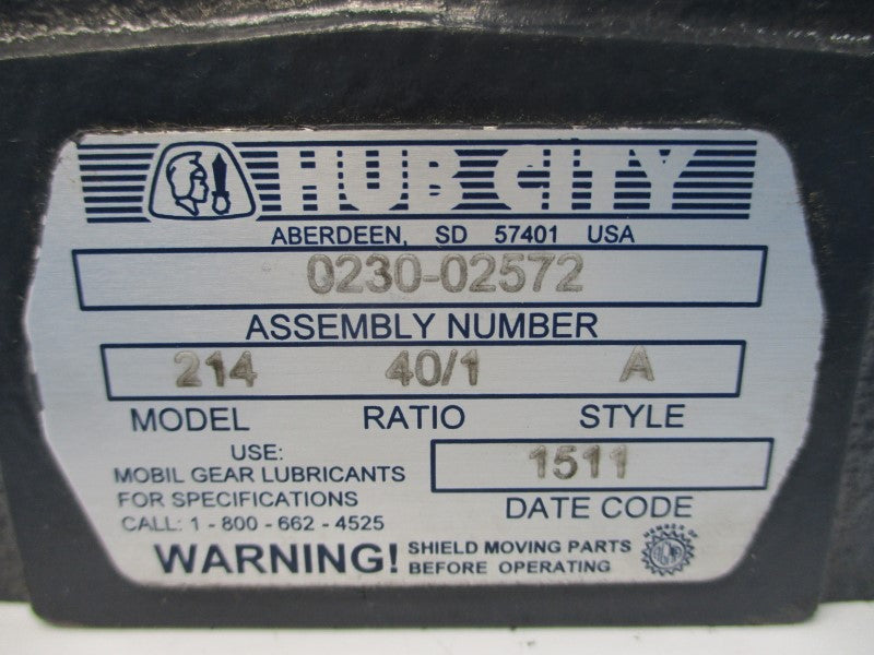 HUB CITY 0230-02572 214 NSNP