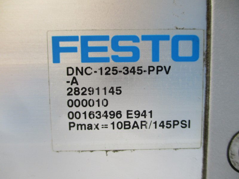 FESTO DNC-125-345-PPV-A 28291145 145PSI NSNP