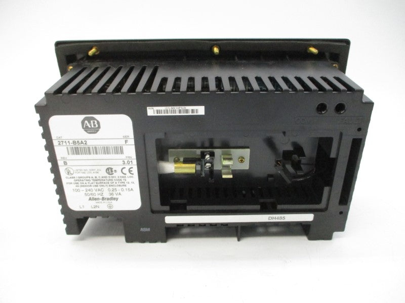 ALLEN BRADLEY 2711-B5A2 SER. F F/W 3.01 100-240VAC 0.25-0.15A REV. B (AS PICTURED) NSNP