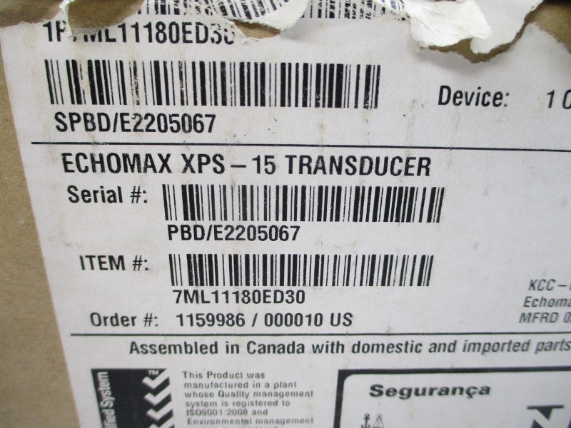 SIEMENS XPS-15 7ML11180ED30 250V NSMP