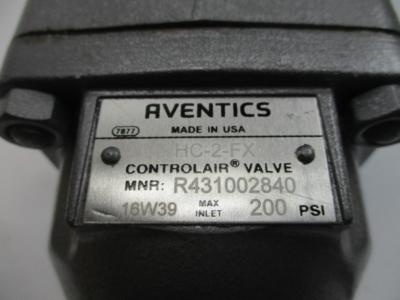 AVENTICS HC-2-FX R431002840 200PSI NSMP