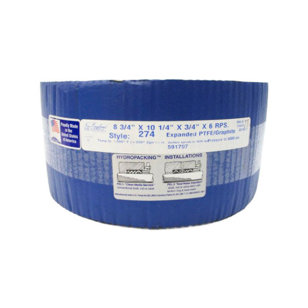 NEW ENGLAND BRAIDING 274 6000PSI 8-3/4"X10-1/4"X3/4"X6" (PKG OF 6) NSMP