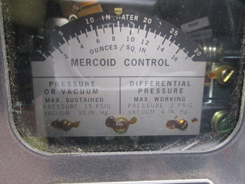 MERCOID PGW-3-P1 440VAC 3/6A 15PSI NSMP