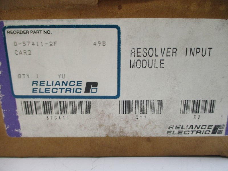 RELIANCE ELECTRIC 57C411 57411-2F NSMP