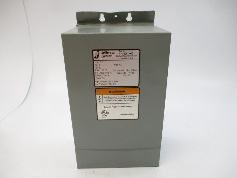 JEFFERSON ELECTRIC 411-0091-000 240/480V NSMP