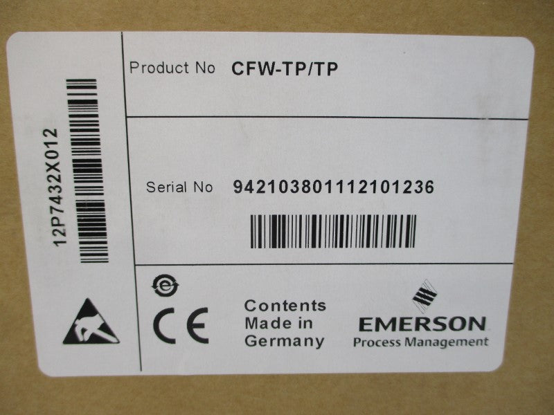 EMERSON CFW-TP/TP 12P7432X012 12-48V 1A NSMP