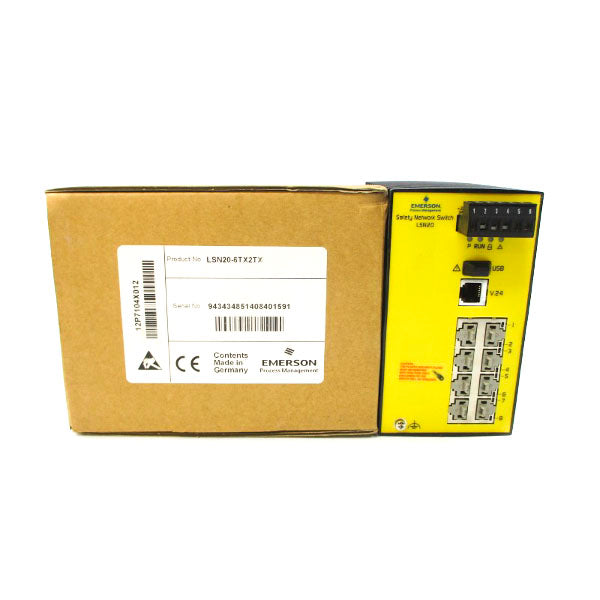 EMERSON LSN20-6TX2TX 12P7104X012 18-30VAC 0.6-0.1A NSMP