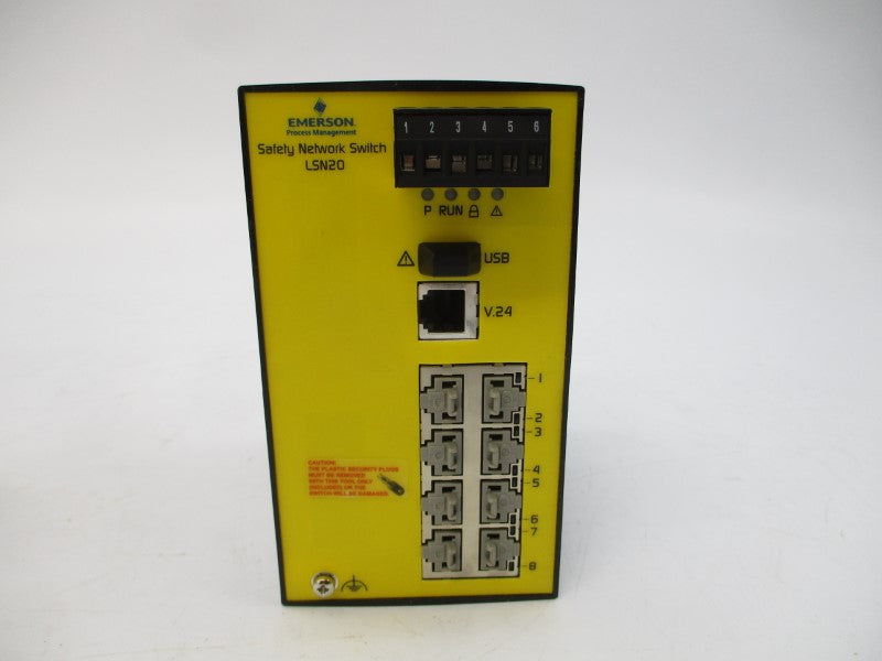 EMERSON LSN20-6TX2TX 12P7104X012 18-30VAC 0.6-0.1A NSMP