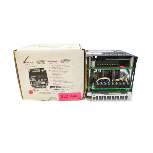 POWER ELECTRONICS INTERNATIONAL MSM2A23R 208-230VAC 2.4A NSMP
