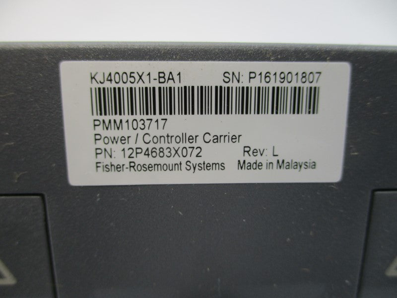 EMERSON 12P4683X072 KJ4005X1-BA1 REV. L NSMP
