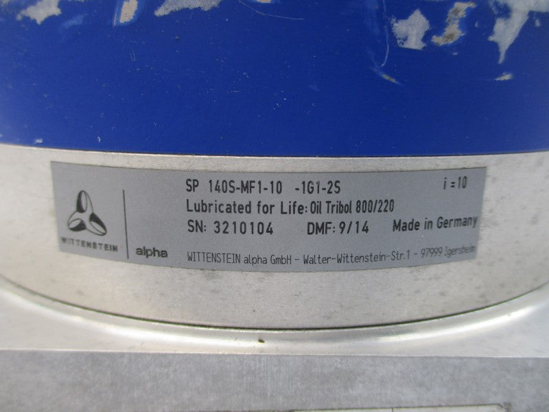 WITTENSTEIN SP140S-MF1-10-1G1-2S NSNP