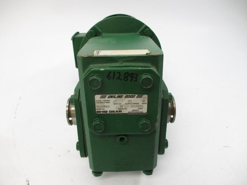 MARATHON ELECTRIC G502 5VD56T17F2041BP W/ SM2206MQ56 208-230/460V 1.5-1.6/.8A NSNP