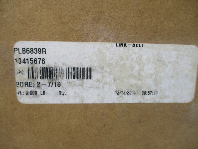 REXNORD PLB6839R 10415676 2-7/16" NSFS