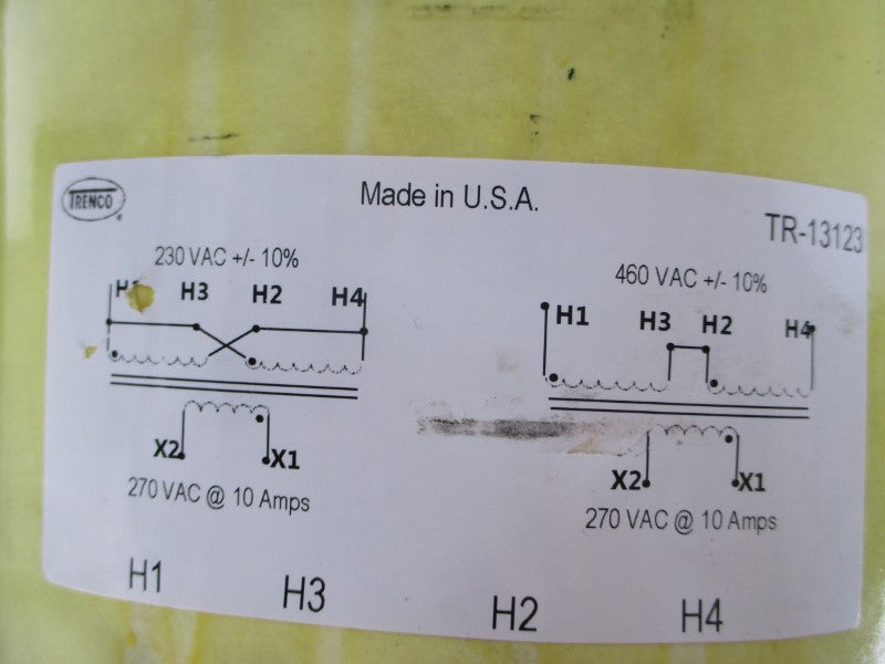 TRENCO 612261-T 230/460VAC 10A NSNP