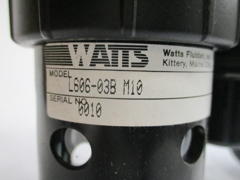 WATTS C10-03FRLBJCB 0/125PSI 3/8" NSMP