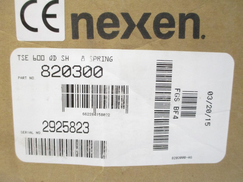 NEXEN 820300 TSE-600*QD'SH' 120PSI NSMP