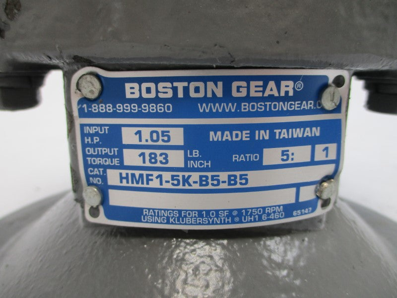 BOSTON GEAR HMF1-5K-B5-B5 NSMP