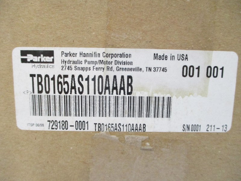 PARKER TB0165AS110AAAB NSMP