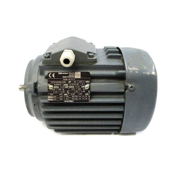 VEM MOTORS K25R63K6 0976724001106H 230/400V 1.53/0.88A NSNP