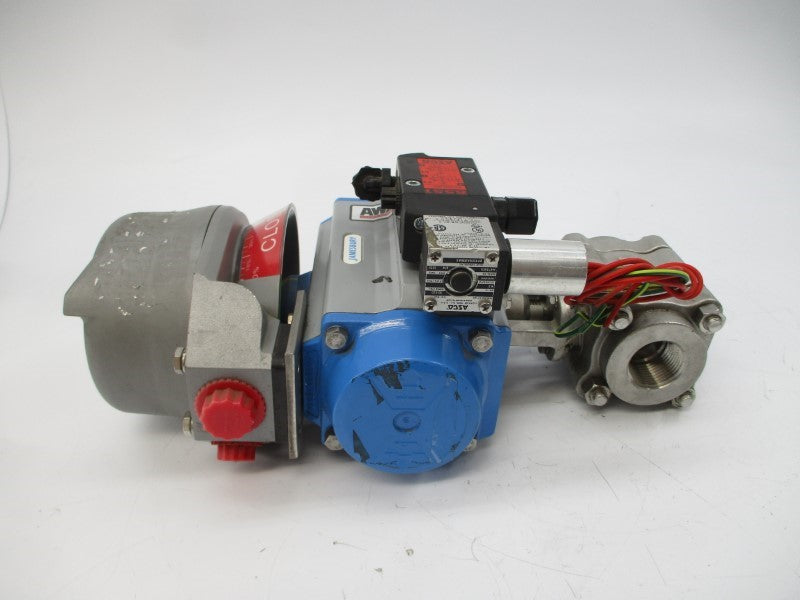 JAMESBURY 4B3600XTB2 120VAC 0.30A 2000PSI 1" NSNP
