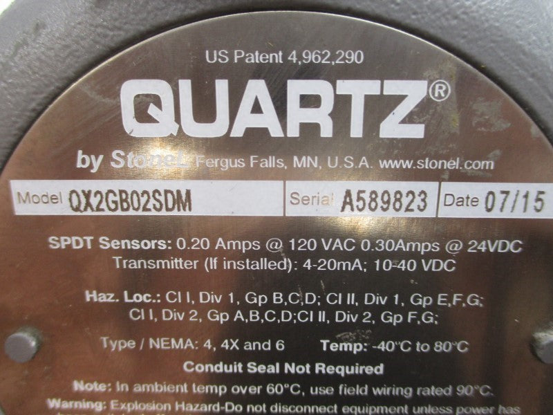 JAMESBURY 4B3600XTB2 120VAC 0.30A 2000PSI 1" NSNP