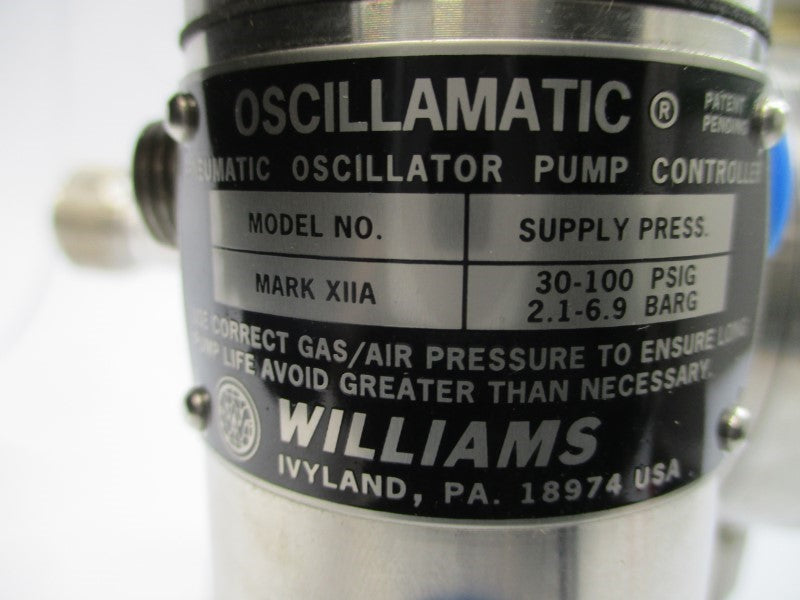 WILLIAMS LD400-316-TFE 93PSI NSNP