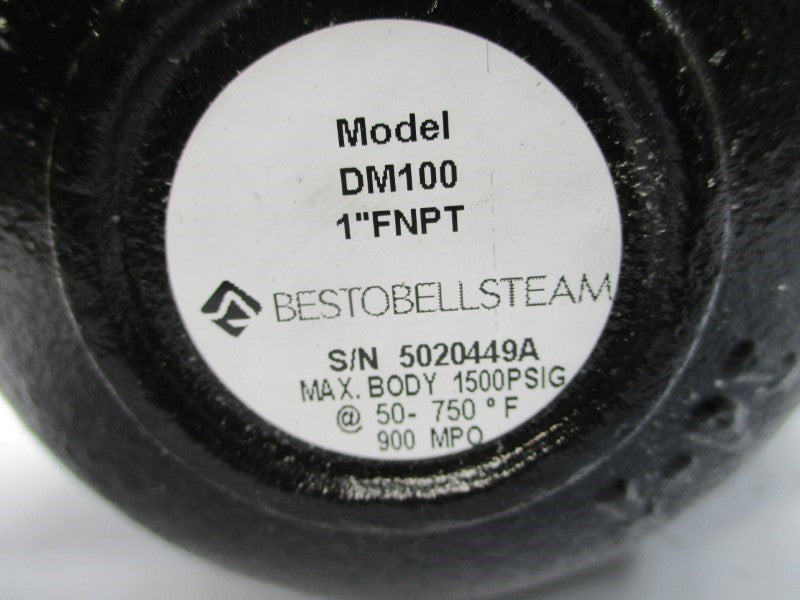BESTOBELLSTEAM DM100 1500PSI 1" NSNP