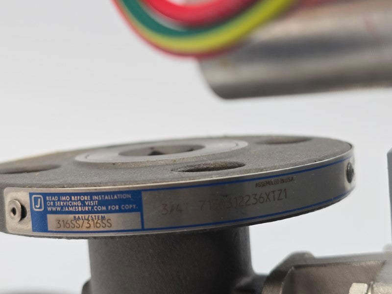 JAMESBURY 10522LX7VSA1 240VAC 3A 60PSI 3/4" NSNP