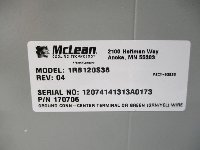 MCLEAN 1RB120S38 170706 REV. 04 NSNP