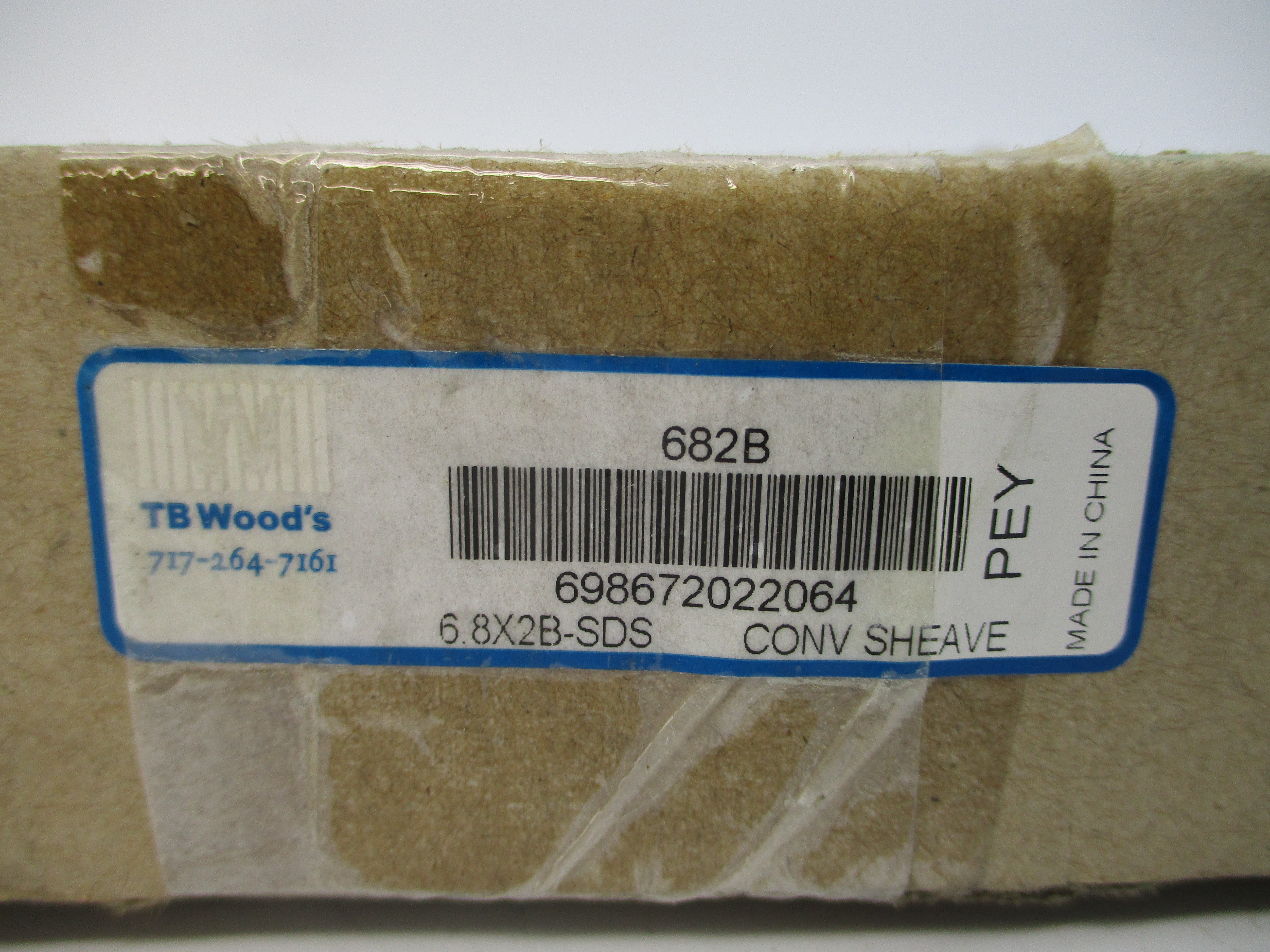 TB WOODS 682B 6.8X2B-SDS NSMP