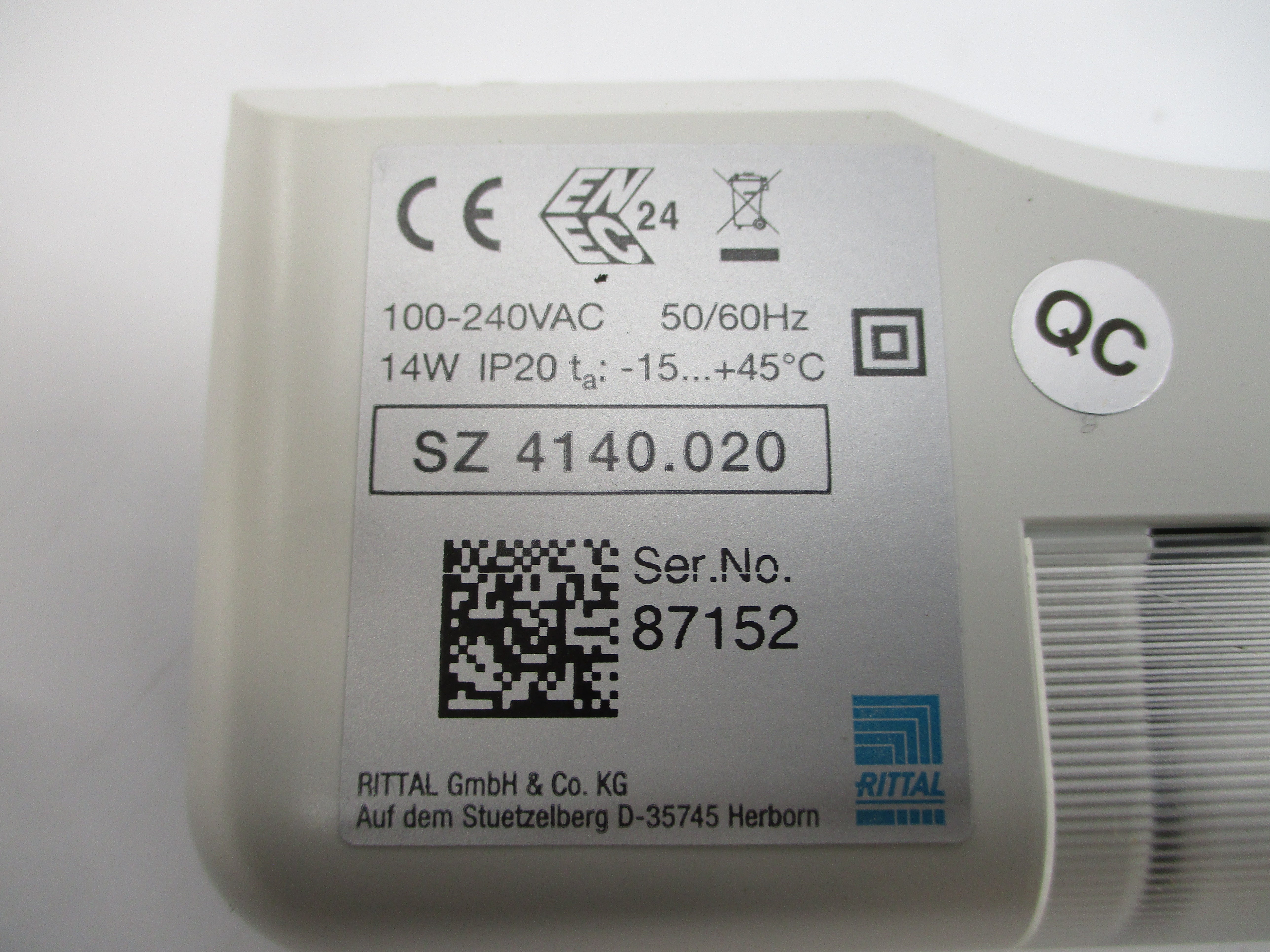 RITTAL SZ4140.020 100-240VAC NSMP