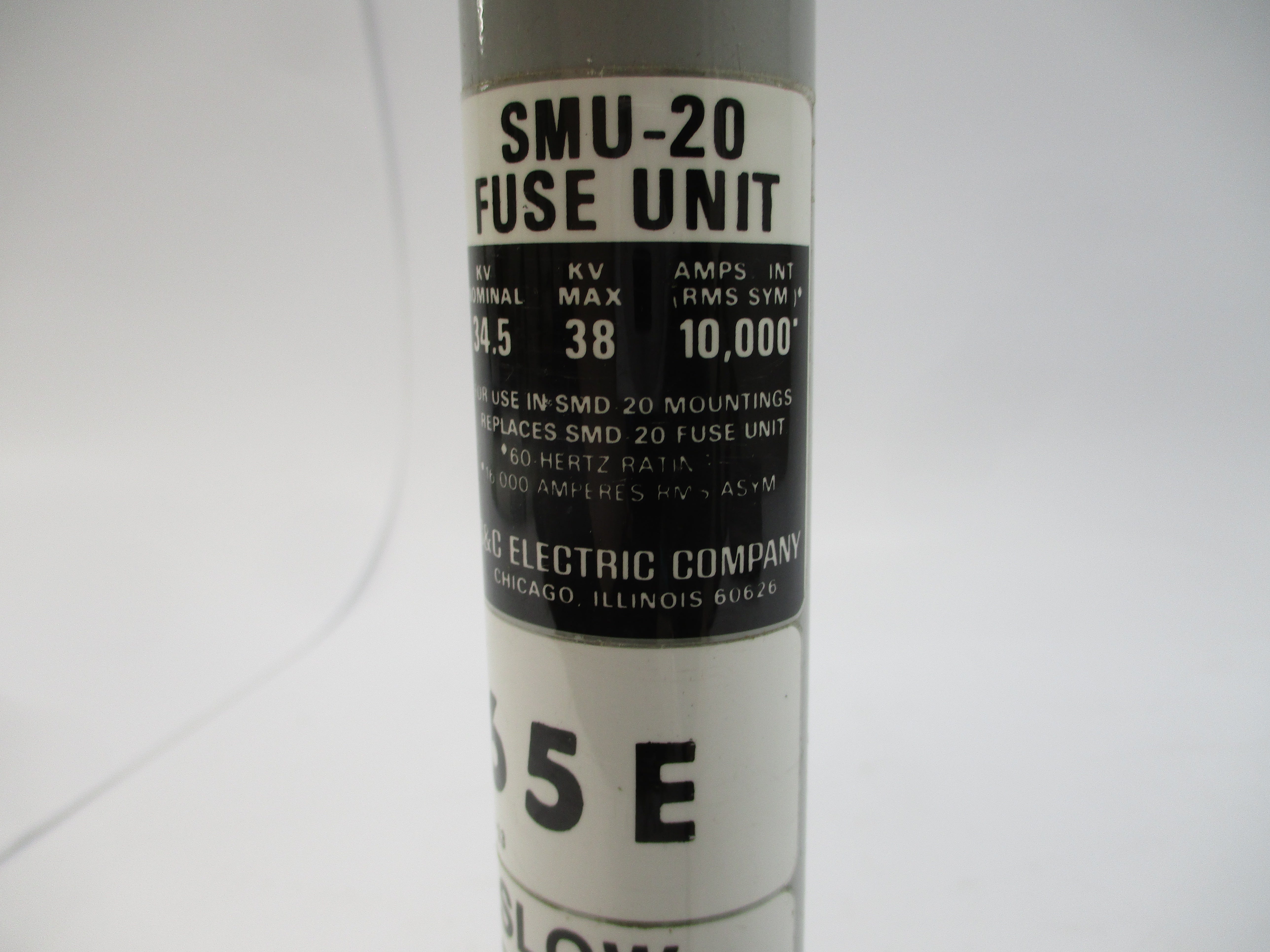 S&C ELECTRIC SMU-20 65E 10000A NSNP