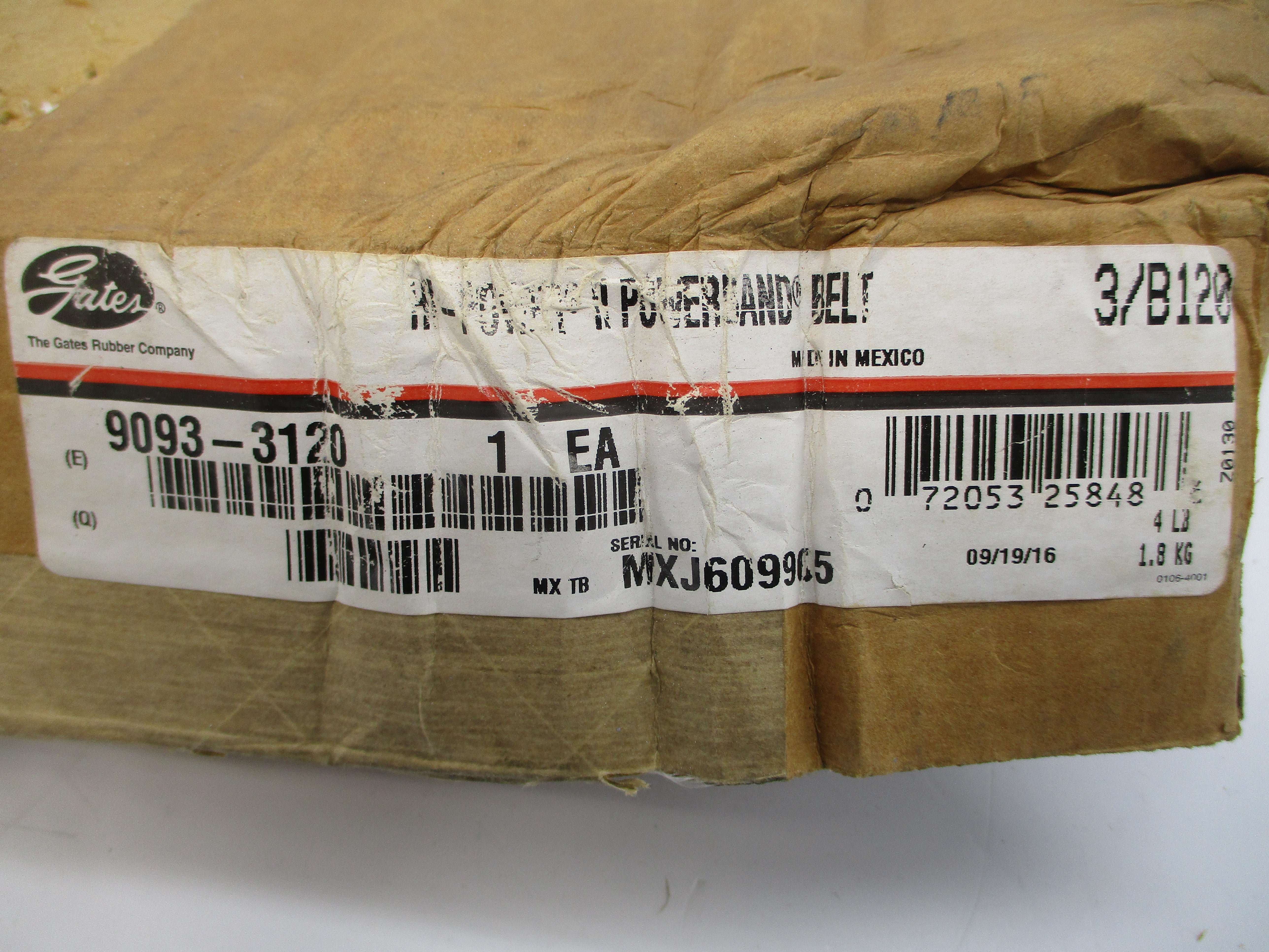 GATES 9093-3120 3/B120 NSMP