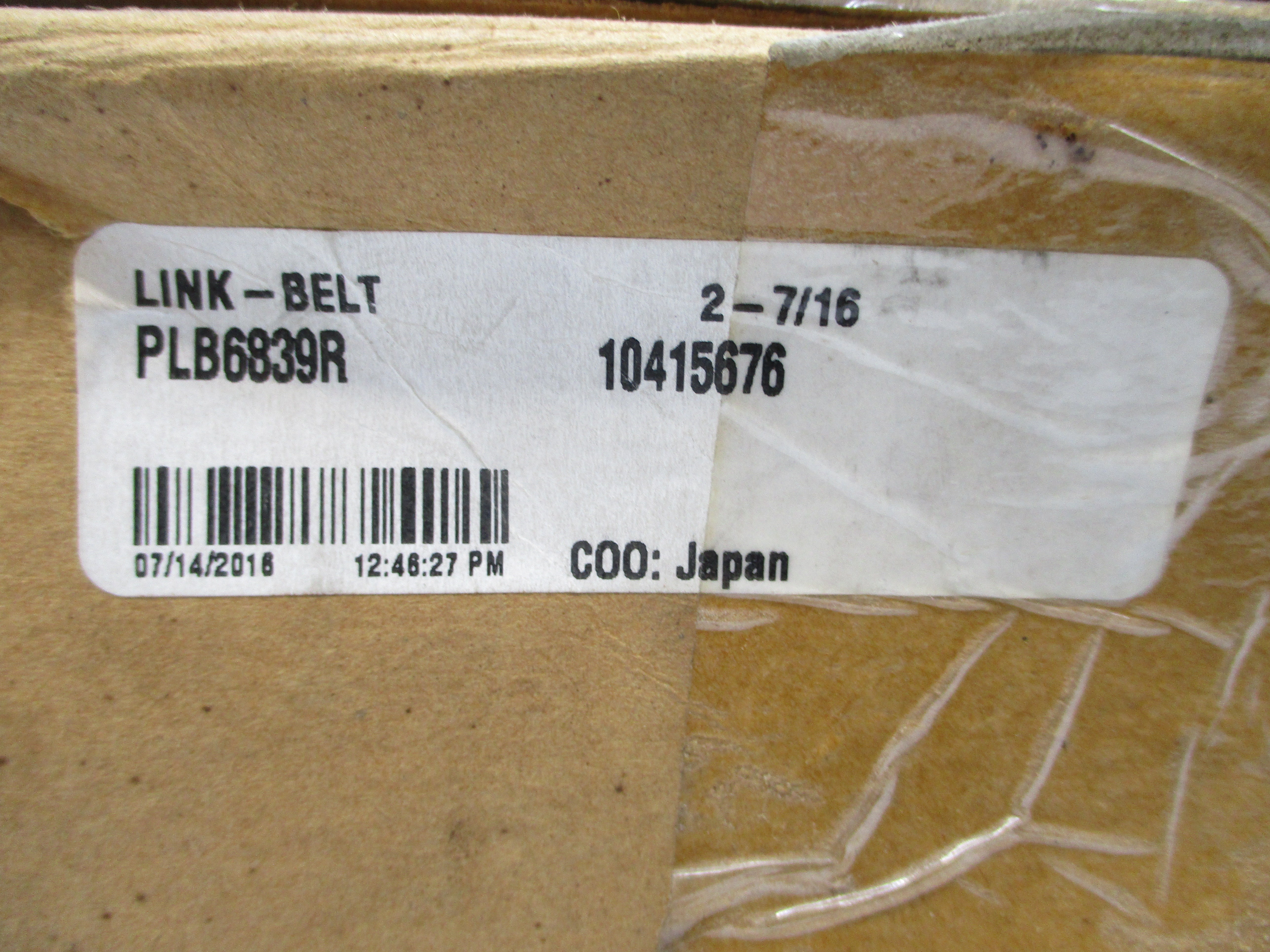 REXNORD PLB6839R 10415676 2-7/16" NSMP