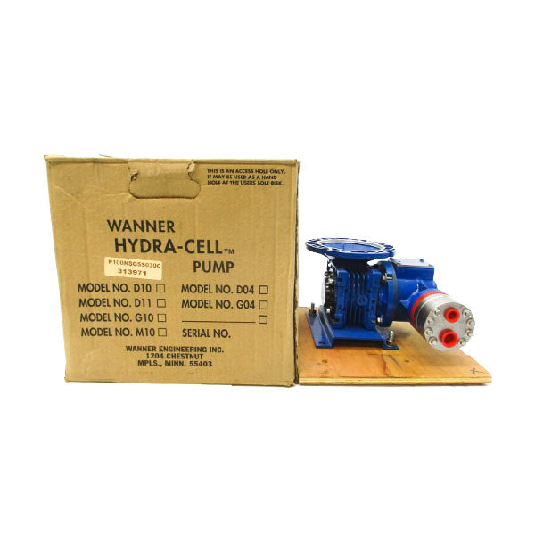 WANNER HYDRA-CELL P100NSGSS030C NSMP