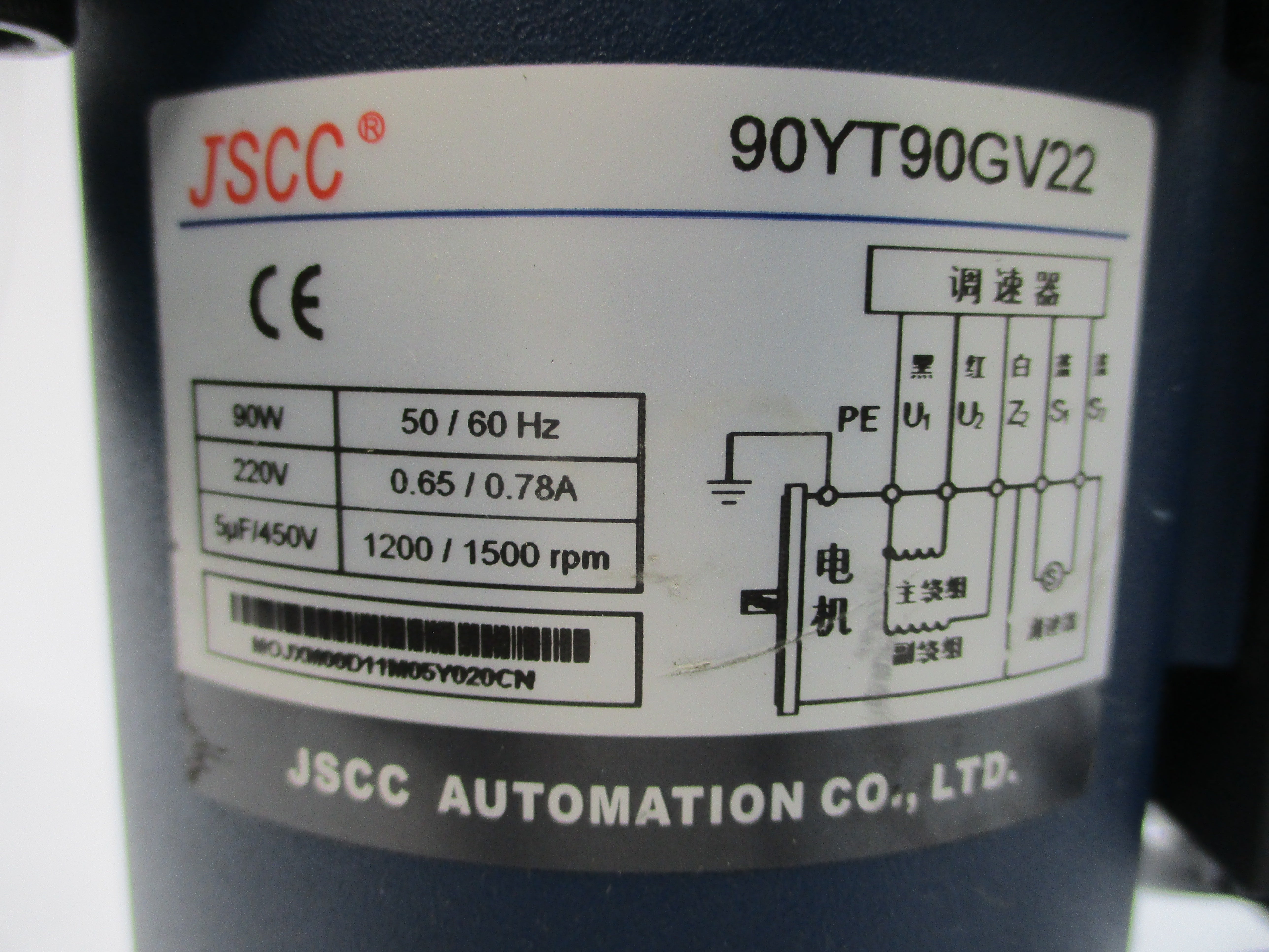 JSCC 90YT90GV22 220V 0.65/0.78A NSNP