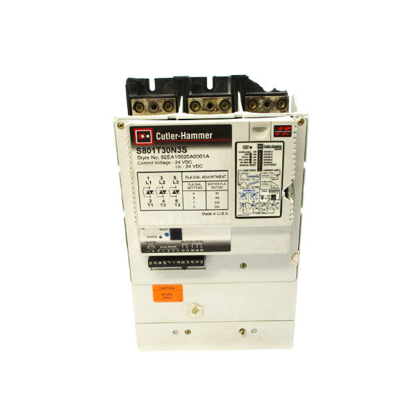 CUTLER HAMMER S801T30N3S 93EA10020A0001A 24VDC 304A (AS PICTURED) UNMP