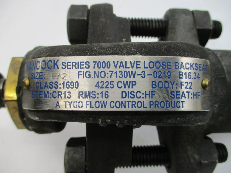 HANCOCK 7130W-3-0219 1/2" NSNP