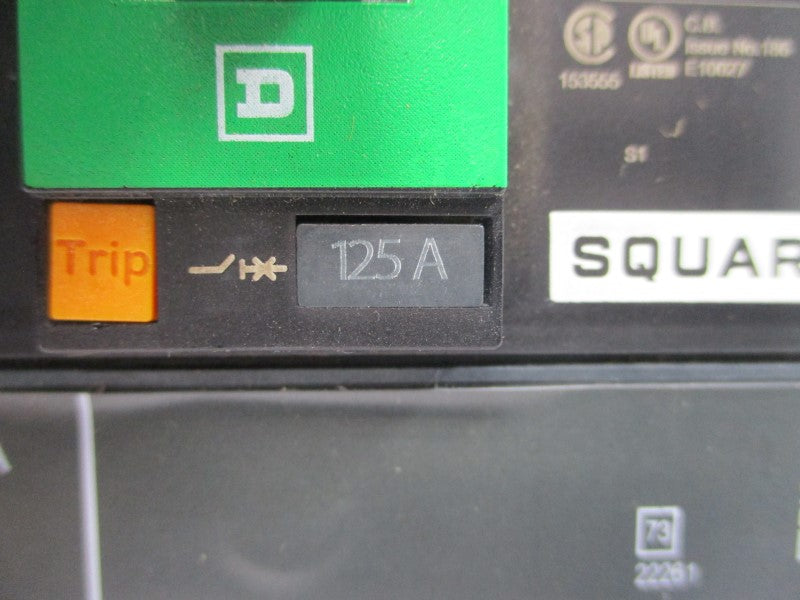 SCHNEIDER ELECTRIC HDL36125 SER. 1 600V 125A NSNP