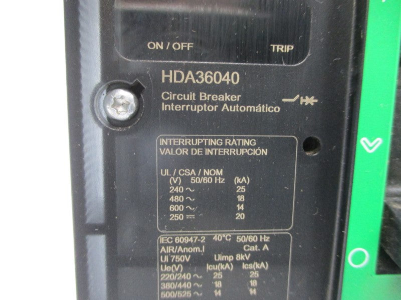 SCHNEIDER ELECTRIC HDA36040 SER. 1 600V 40A NSNP